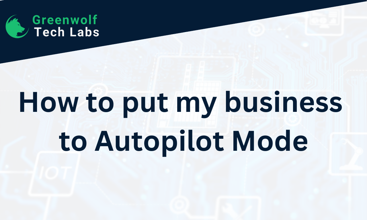 How can I put my business to Autopilot mode