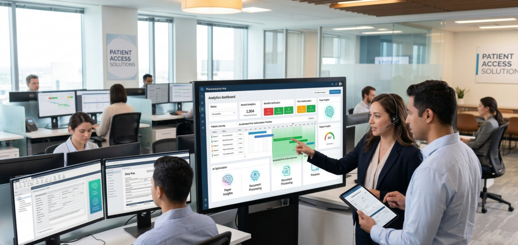 AI to Reduce Hub Processing Time in Pharma